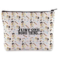 WZMPA Detective Cosmetic Bag Murder Show Fans Gift Just One More Thing Makeup Zipper Pouch Bag Crime Merchandise (Just One More Thing)