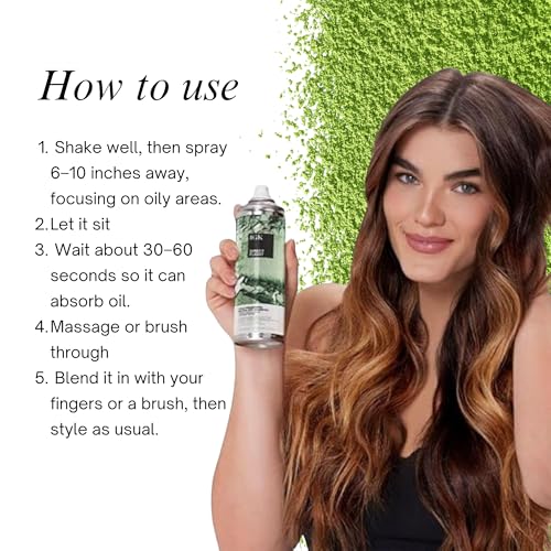 IGK Direct Flight Matcha Dry Shampoo Full Size No White Residue Hair Refresh