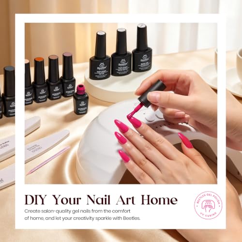 Beetles Fall Gel Nail Polish Set 20 Colors with Top & Base Coats - Variation of THIS listing