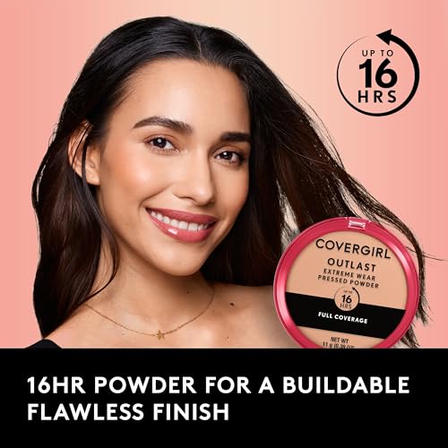Press Powder Full Coverage Natural Shade 0.39 Ounce Pack of 2 - Controls Shine