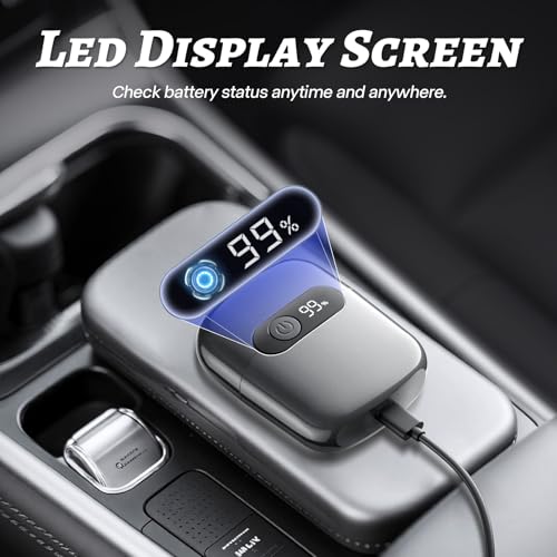 Electric Foil Shaver for Men ? 3D Floating Blades, IPX8 Waterproof, USB-C Fast Charging, LED Display, Wet/Dry Use, Travel Lock, Gray