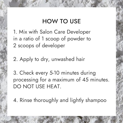 Professional Hair Lightening Powder 1 lb - Up to 8 Levels of Lift