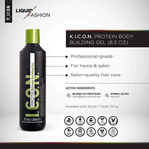 I.C.O.N. Mane Control Firm Hold Hair Gel - Long-Lasting Styling Product, 5.1 oz