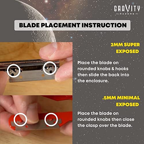 Single Edge Razor Blades - Swedish Steel - 300 Count - Compatible with Most Razors