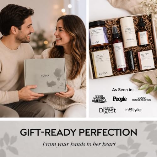 Happy Birthday Spa Gift Box for Women - Self Care Set & Luxury Skincare