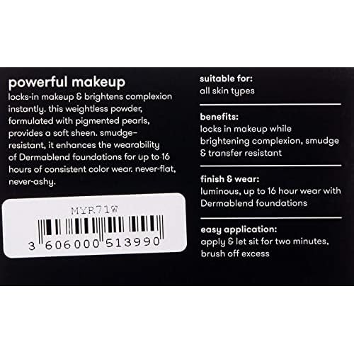 Dermablend Brilliant Base Illuminating Primer Face Makeup - Formulated with Niacinamide, Shea Butter, and Glycerin, Enriched with Vitamin C and E Derivatives, Provides Long Lasting Radiance, 1 Fl Oz