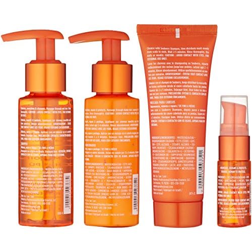 Obliphica Seaberry Fine to Medium Travel Kit - Elevate Your Hair Care On the Go