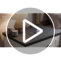 White Farmhouse 3 Drawer Nightstand with Charging Station - Wood & USB Power Hub (23.6''L x 18''W x 24.3''H)