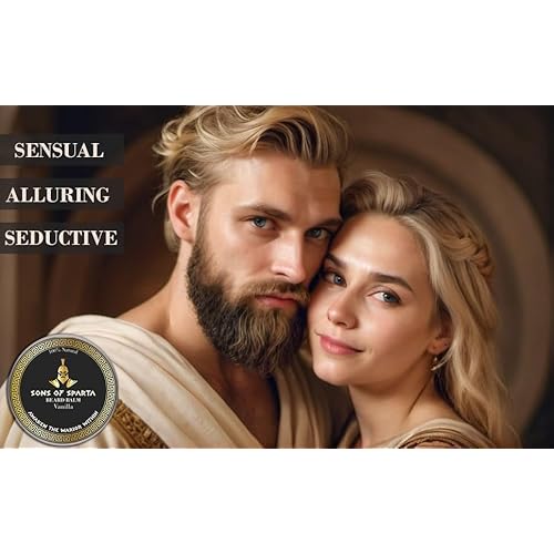 Sons Of Sparta Vanilla Beard Balm for Men | All?Natural Shea & Argan Oil Conditioner, Softener & Styler for Coarse Beard | 2?oz