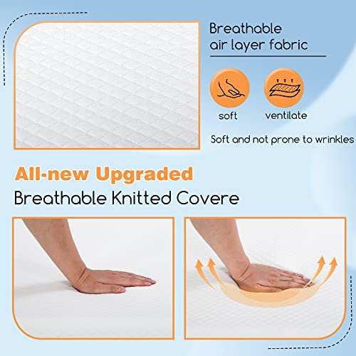 Twin Gel Memory Foam Mattress 5 Inch Medium Firm Support Cooling Bed