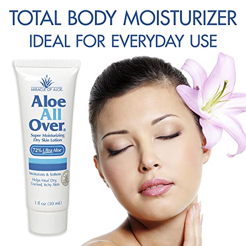 Aloe Vera Skin Care Set - 12 Piece Moisturizing Lotion, Gel & Foot Repair