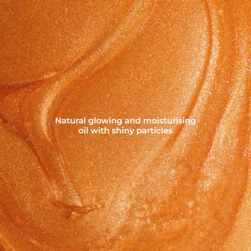 Shimmer Body Oil with Organic Ingredients - Hydrating Bronze Glow 110ml