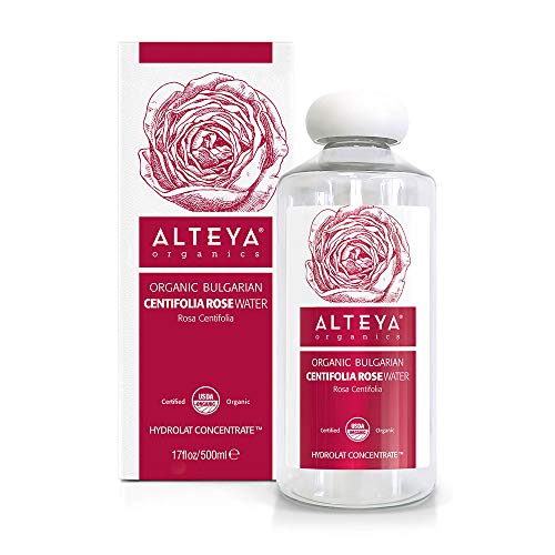 Organic Rose Water Toner 17 Fl Oz - Hydrating Facial Mist for All Skin Types