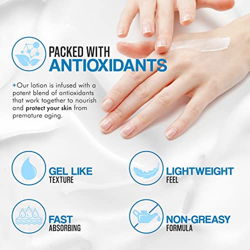 After Sun Daily Moisturizer & Repair | Vitamin E Cream | 24-Hour Hydration for Sun-Exposed Skin | Improves Skin Texture | Fragrance-Free Face and Body Lotion | 8 oz