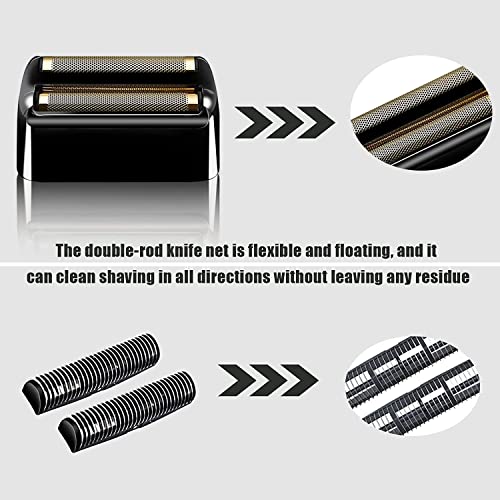 Replacement Foil & Cutters for BaBylissPRO Double FXFS2 Shaver - 2PC Black