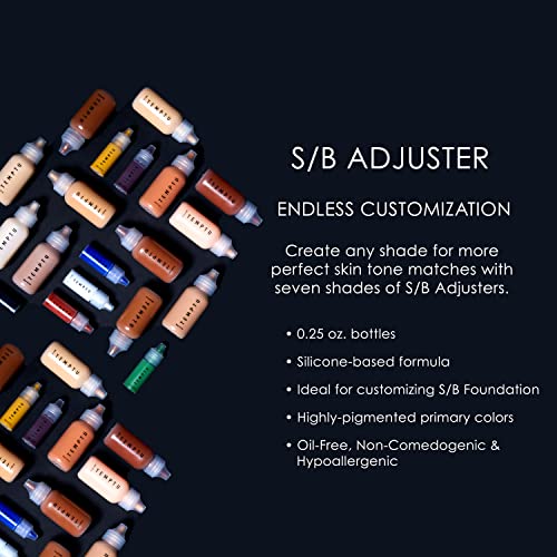 Blue Silicone-Based Shade Adjuster for Foundation Customization - Long-Lasting, Highly Pigmented