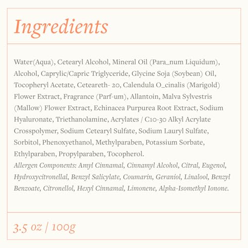Marigold Nourishing Cream for Skin Care - 100ml, Soothing & Repairing