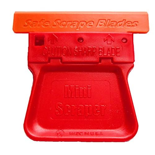 MINISCRAPER¢ç Plastic Razor Blades,T-2 Blade 50% Wider 20 Pack