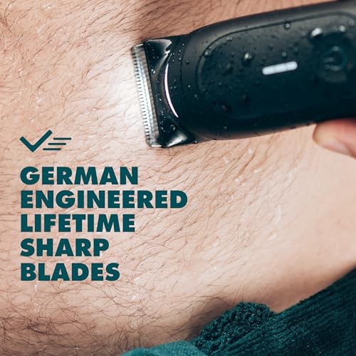 Gillette i7 Intimate Men’s Waterproof Body Groomer with LED Light & Attachments - 1 Pack