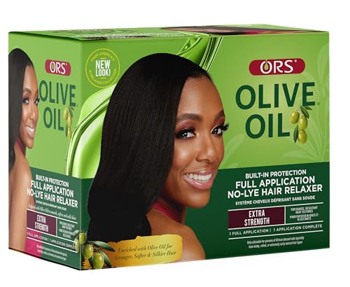 ORS Olive Oil Built-In Protection Full Application No-Lye Hair Relaxer Extra Strength