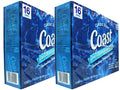 Coast Deodorant Soap Bars Pacific Force Scent - 16 Count Pack of 2, Refreshing Fragrance