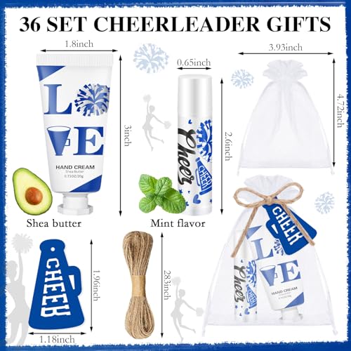 Blue Cheer Lip Balm and Hand Cream Set for Team Gifts - 36 Sets