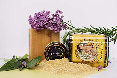 Barefoot Venus Mustard Bath Epsom Salt Soak with Natural Oils - Muscle Relaxation