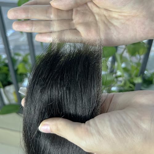 14 Inch 2x6 HD Lace Closure - Straight Virgin Human Hair with Bleached Knots