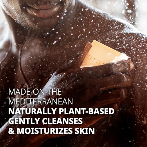 Shaving Bar and Body Soap in Oriental Oud Scent for Men - 8 Bars, All Purpose Natural Olive Oil - Moisturizing, Nourishing & Gentle on Sensitive Skin Men¡¯s Collection