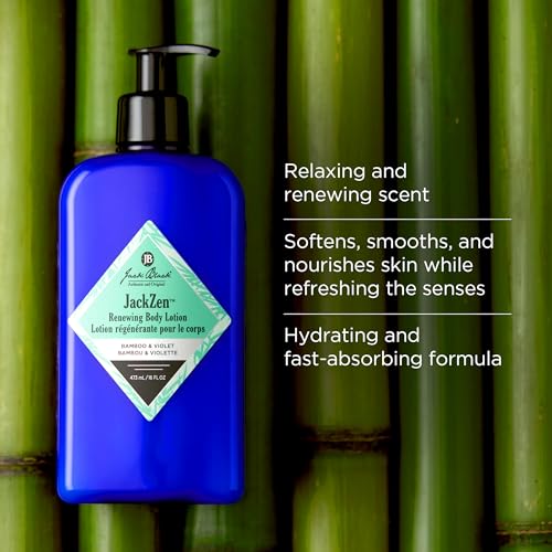 Jack Black Jackzen Renewing Body Lotion 16 Fl Oz - Nourishing Moisturizer for Dry Skin