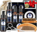 XIKEZAN Beard Kit for Men with Cologne - Softening & Grooming Set