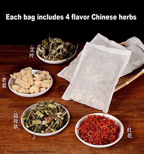 Herbal Foot Bath Soak - Wormwood Ginger Safflower Motherwort 31oz - Traditional Chinese Medicine