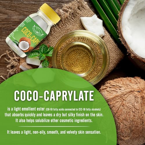 Plant-Based Emollient Coco-Caprylate 200g Natural Skin & Hair Care Ingredient