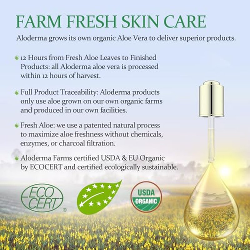 Aloderma Aloe Clearing Set - 5 Pieces - Cleanser, Soothing Cream, Aloe Vera Gel with Tea Tree Oil and Clearing Gel x2pcs