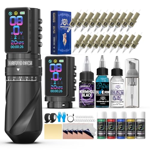 Wireless Tattoo Machine Kit with 2300mAh Battery - Variation WTK403