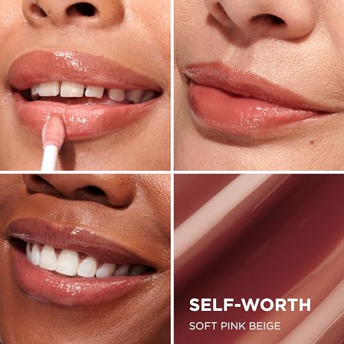 IT Cosmetics Confidence in a Serum Lip Gloss Self-Worth Soft Pink Beige