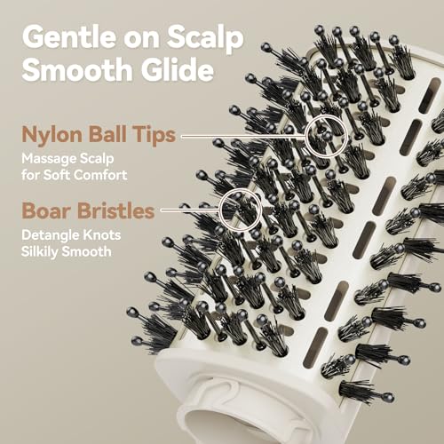 Paddle Brush for Shark FlexStyle Hair Dryer All Hair Types - Detailing & Styling Attachment