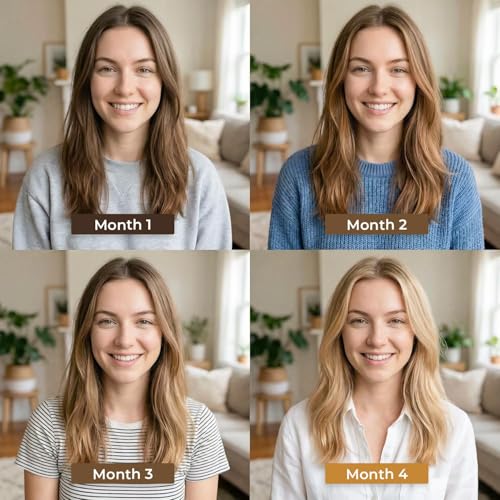 Intea Chamomile Blonde Hair Lightener Spray 3.4oz - Gentle Natural Highlights, No Ammonia or Parabens, Pack of 1