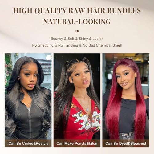Mironica 20 Inch Straight Human Hair Extensions | 12A Quality, Soft & Natural