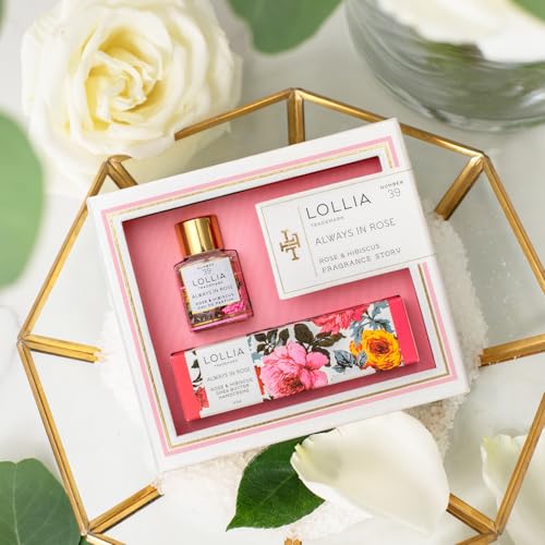 Always in Rose Fragrance Gift Set with Eau de Parfum & Hand Cream - Blushing Rose