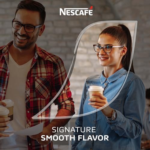 Nescafe Taster's Choice House Blend Light Roast Instant Coffee Pack of 6, 80 Singles Each