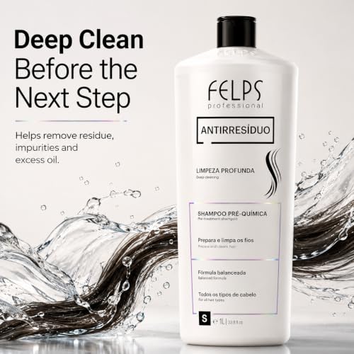 Deep Cleansing Anti-Residue Shampoo for Hair Pre-Treatment 1L