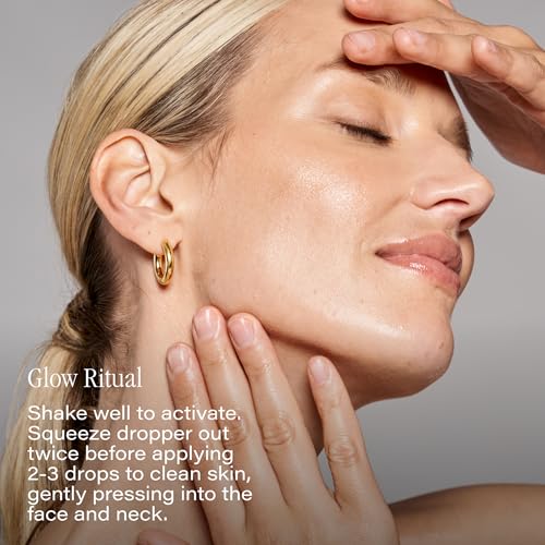 Anti-Aging Facial Oil with Firming Algae - Non-Greasy Formula 0.5 Fl Oz