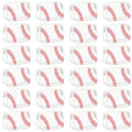 24 Pcs Clear Baseball Makeup Bags - Sporty Waterproof Travel Organizer Set