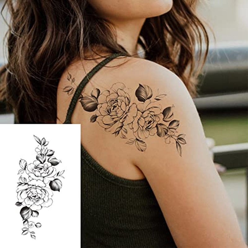 100Pcs Butterfly Wings Temporary Tattoos for Kids Adults, Colorful Butterflies Makeup Fake Tattoo for Women Girls, Waterproof Body Face Stickers Decorations, Birthday Party Favor Gifts Supplies Decor