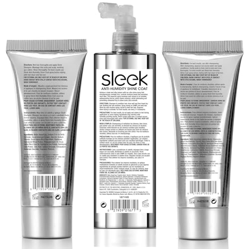 Anti-Humidity Shampoo & Conditioner Set for Frizz Control - 3 Piece 8oz