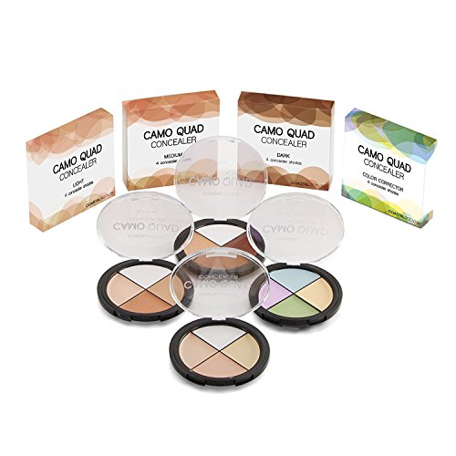 Coastal Scents Camo Quad Concealer Light (CO-001)