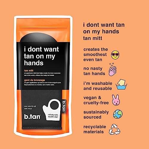 Dark Self Tanner Kit with Candy Scent - 1 Hour Sunless Mousse, Vegan & Transfer-Resistant