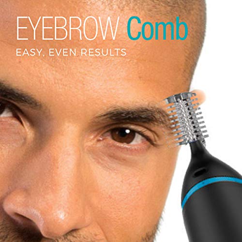 Remington Nose, Ear & Detail Trimmer with CleanBoost Technology, Blue
