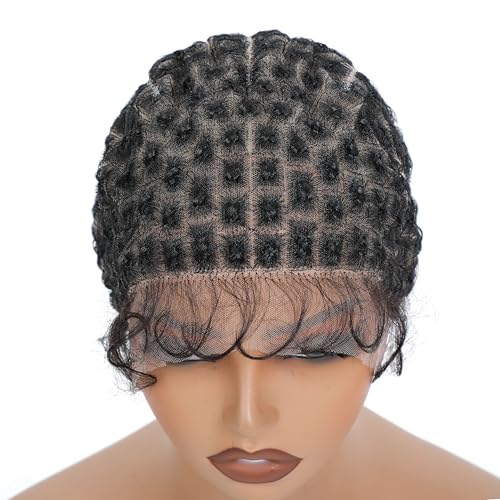 Double Full Lace Crochet Wig Cap with Baby Hair & Breathable HD Lace - 100 Sections